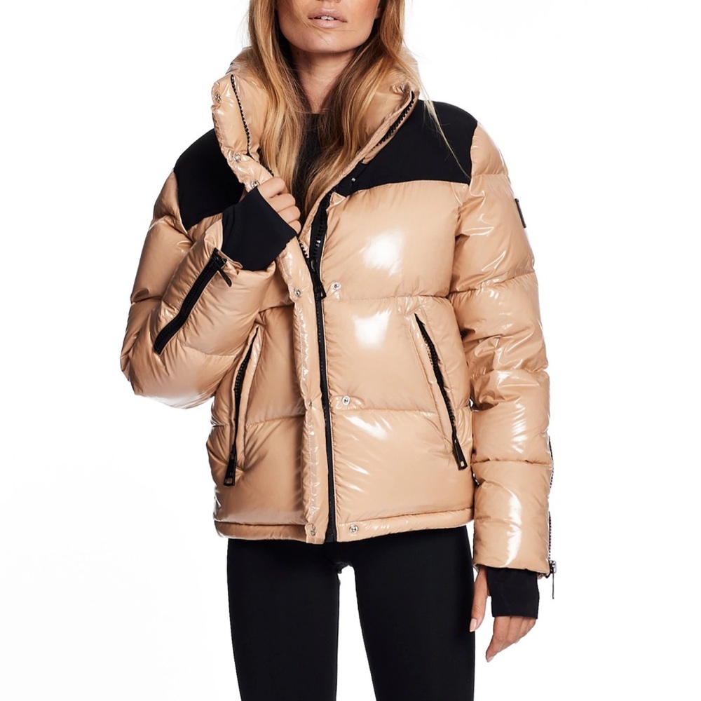 Brand New. Never Worn SAM. NYC Quilted Down Puffer Jacket. Size Medium.